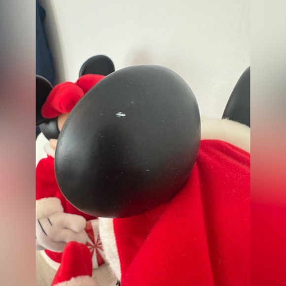 Vintage Mickey & Minnie Mouse Unlimited Santa’s Best Holiday Animation Figures - Picture 5 of 10